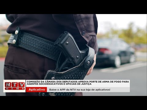 Comissão aprova porte de arma para agentes socioeducativos e oficiais de justiça