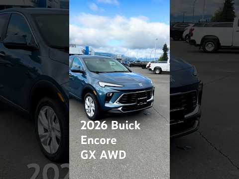 2026 Buick Encore GX Preferred AWD in Ocean Blue Metallic for sale at Pacific Chevrolet Buick GMC Ltd in Port Alberni, BC