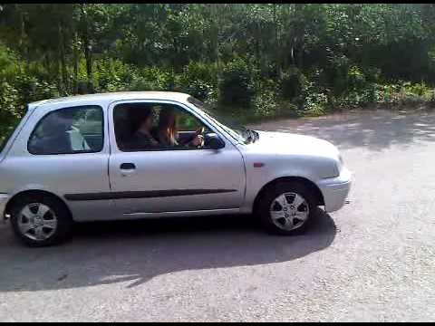 my first driving lesson, courtesy of nikki, FAILED!