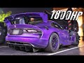 200MPH Street Racing Turbo Vipers Vs H2 Bike Supra Huracan