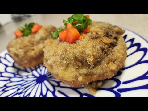 Pieczarki Faszerowane mięsem mielonym - pyszna i prosta przekąska dla całej rodziny, krok po kroku