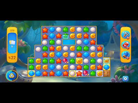 Fishdom Level 329 with NO BOOSTERS