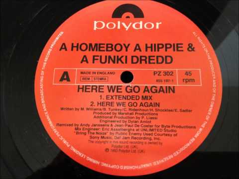 A Homeboy A Hippie & A Funki Dredd - Here We Go Again