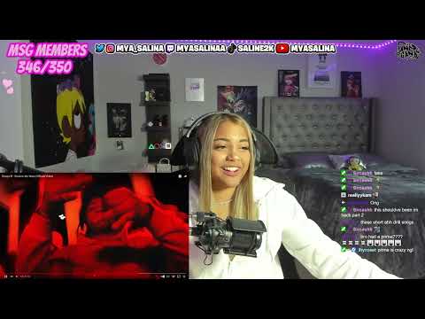 Mya Salina REACTS to Dougie B - Stuck In My Ways (Official Video)