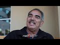 ABEL SANCHEZ TALKS WHY GGG NEVER MOVED UP IN WEIGHT TO 168