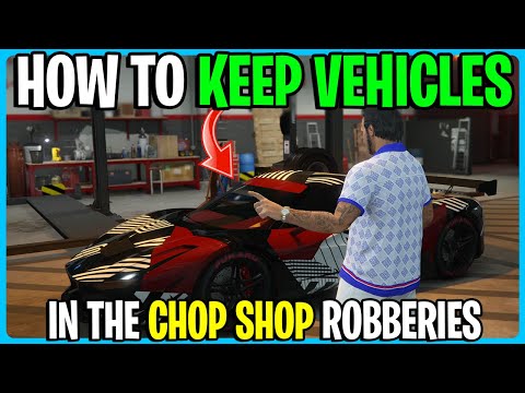 How To KEEP VEHICLES As PERSONAL VEHICLES In Chop Shop Robberies! GTA 5 Online Salvage Yard
