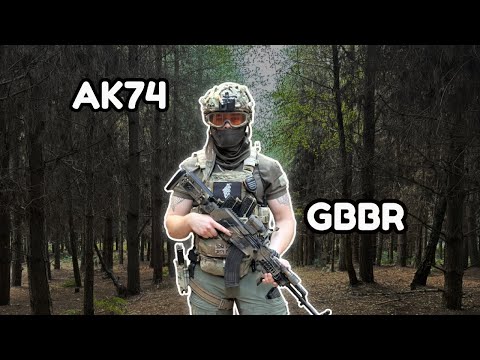 Realistic Airsoft AKM (Tokyo Marui GBBR Gameplay)