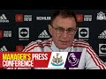 Manager's Press Conference | Newcastle v Manchester United | Ralf Rangnick | Premier League