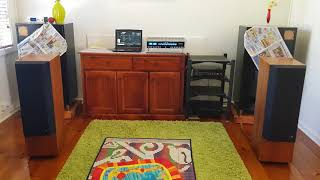 Video thumbnail for KEF 104/2 (Falcon Acoustics caps) by 2ChannelAudio