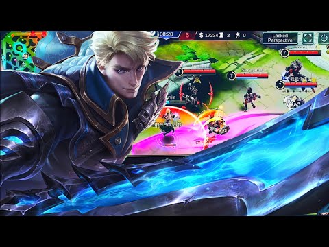 MOBILE LEGENDS | Alucard 25 kills 1 Maniac non-stop GANKING