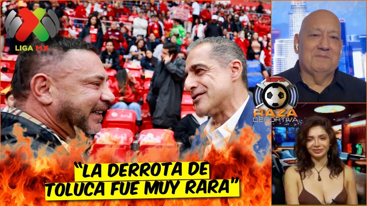 El TOLUCA fue muy PERJUDICADO por el ARBITRAJE en su DERROTA ante SANTOS LAGUNA | Raza Deportiva