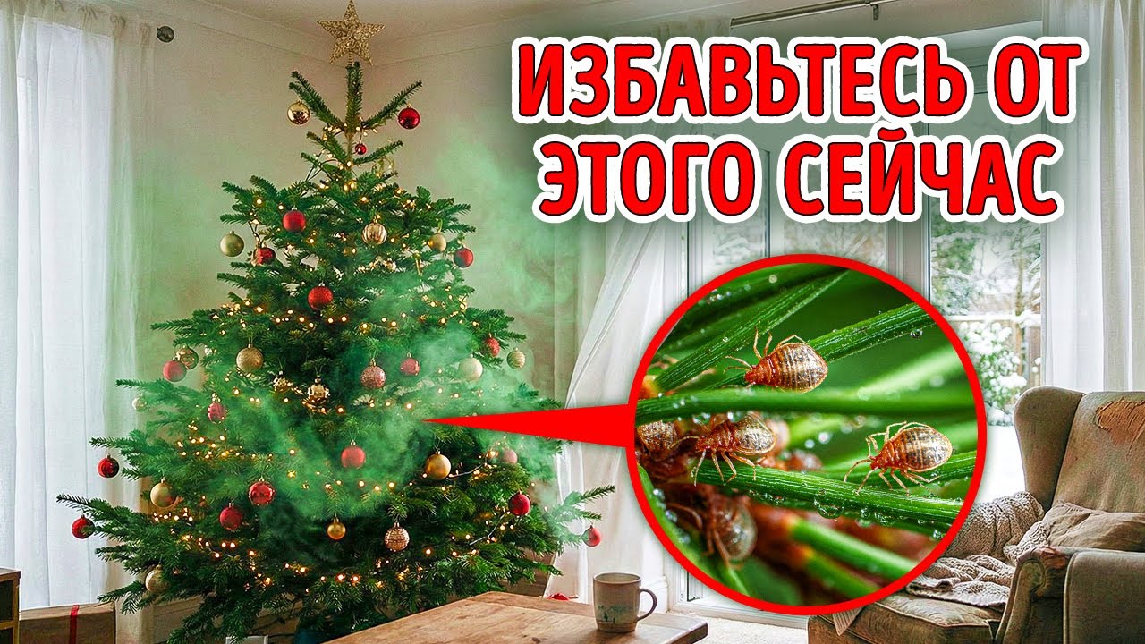 Если ваша рождественская елка пахнет странно, действуйте быстро