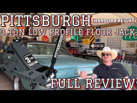Pittsburgh 3 Ton Low Profile Floor Jack Full Review. (Harbor Freight)