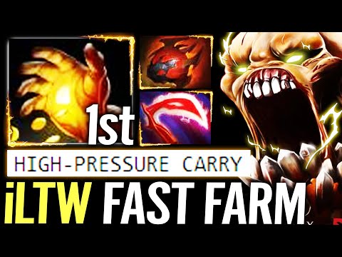 🔥 iLTW Lifestealer Fast Farm under High-pressure — Old School META Midas 1st Item Carry Dota 2 Pro
