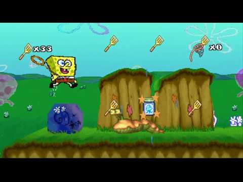 SpongeBob SquarePants SuperSponge (PS1) Level 1-1 Jelly Fields Speedrun