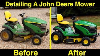 Detailing a John Deere Ride-On Mower!