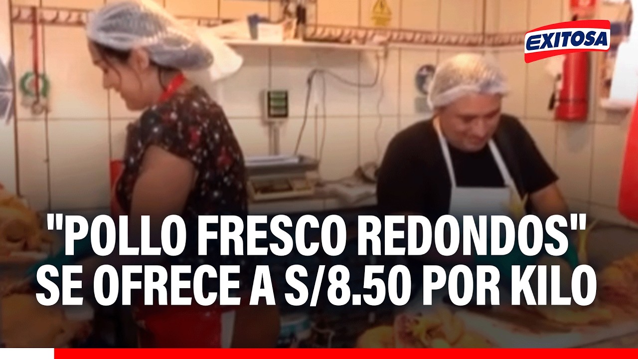 🔴🔵 "Pollo Fresco Redondos" se ofrece a S/8.50 por kilo en el mercado José Carlos Mariátegui 1 de SJL
