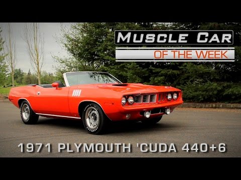 Muscle Car Of The Week Video Episode #155: 1971 Plymouth 'Cuda 440+6