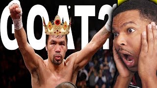 Is Manny Pacquiao the TRUE GOAT ?   pound for pound ?