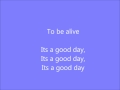 Ron Pope - Good Day Lyrics 