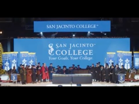Fall 2025 San Jac Commencement 9:30 a.m.