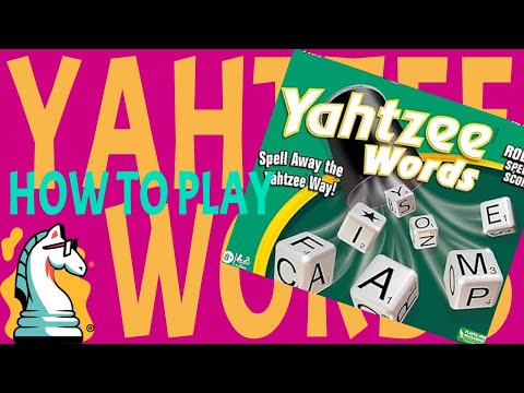 How to Play Yahtzee Words