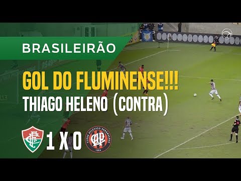 GOL CONTRA (THIAGO HELENO) - FLUMINENSE X ATLÉTICO-PR - 20/05 - BRASILEIRÃO 2018