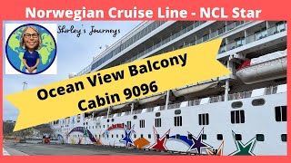 Balcony Cabin 9096 NCL Star - Full Room Tour