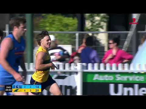Rd 5 Hostplus SANFL Snapshot - Eagles' James Rowe snaps tight in pocket
