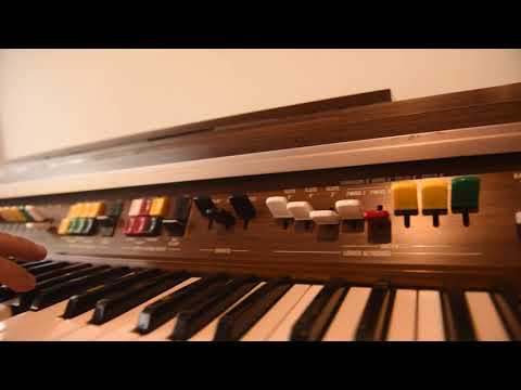 Video Organo Yamaha Electone C-55N