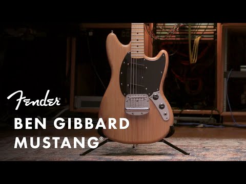 Fender Ben Gibbard Mustang Electric Guitar - Natural image 7