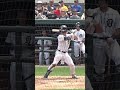 Max Clark open side swing + slo-mo #tigers #milb  #mlb #prospects