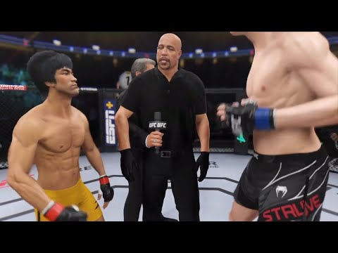 Bruce Lee vs Stefan Struve (EA Sports UFC 4)