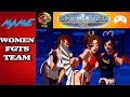 Kof 2002 Arcade Women Fighters Team