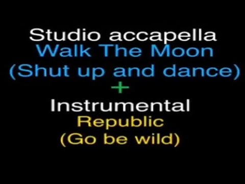 Mashup:Shut up and dance/Go be wild