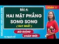 Toán 11 Chân trời sáng tạo Bài 4: Hai mặt phẳng song song
