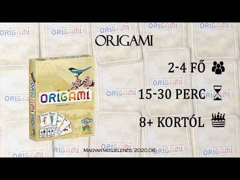 ORIGAMI társasjáték /szabályok/ - Dragonboard