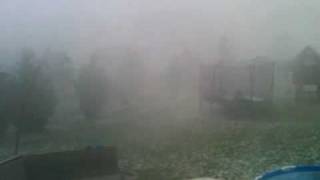 preview picture of video 'Oakdale PA Hail Storm 2010'