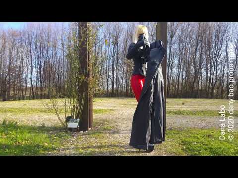DANA LABO - highlights of the 4k videos on leggings, boots and leather dresses