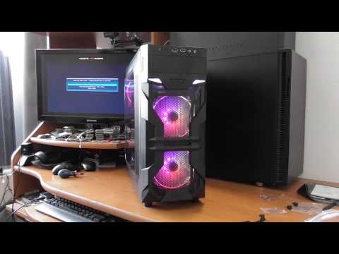 Sharkoon VG7-W RGB, Tower-case - juodas, Seitenteil from Acryl video