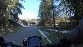 Cedar River Trail bike ride Timewarp 10X.