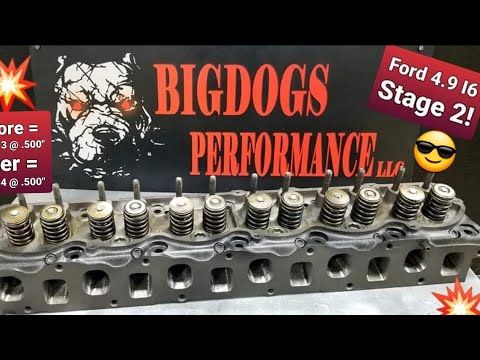 Ford 300 I-6 porting results 👍