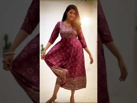 Vardan Ethnic Dhruvi 14Kg Rayon Wholesale Long Gown Catalog – product video thumbnail