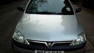 preview picture of video 'vauxhall corsa silver 2003 elegance'