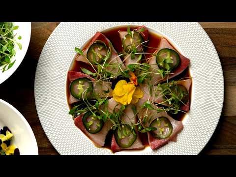 Yellowtail with Jalapeños - High-End Japanese Flavours at Home!