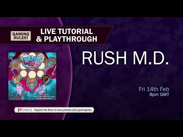 Rush MD Board Game video thumbnail