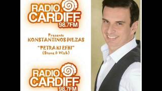 KONSTANTINOS DILZAS PETRA KI EFHI @ RADIO CARDIFF 98.7 FM UK SATURDAY NIGHT LIVE SHOW