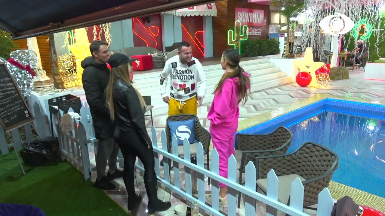 Tani mund të këndoj deri nesër, Kiara në krahët e Luizit