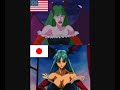 Darkstalkers Cartoon Vs Anime
