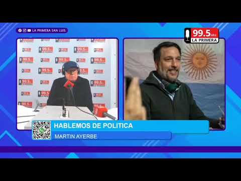 Martín Ayerbe con Trombetta | La Primera San Luis 
